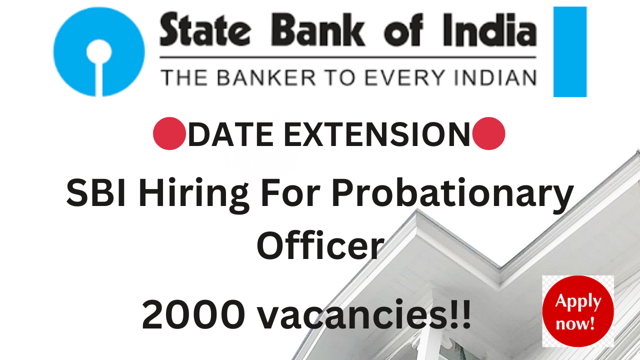 SBI PO RECRUITMENT 2023