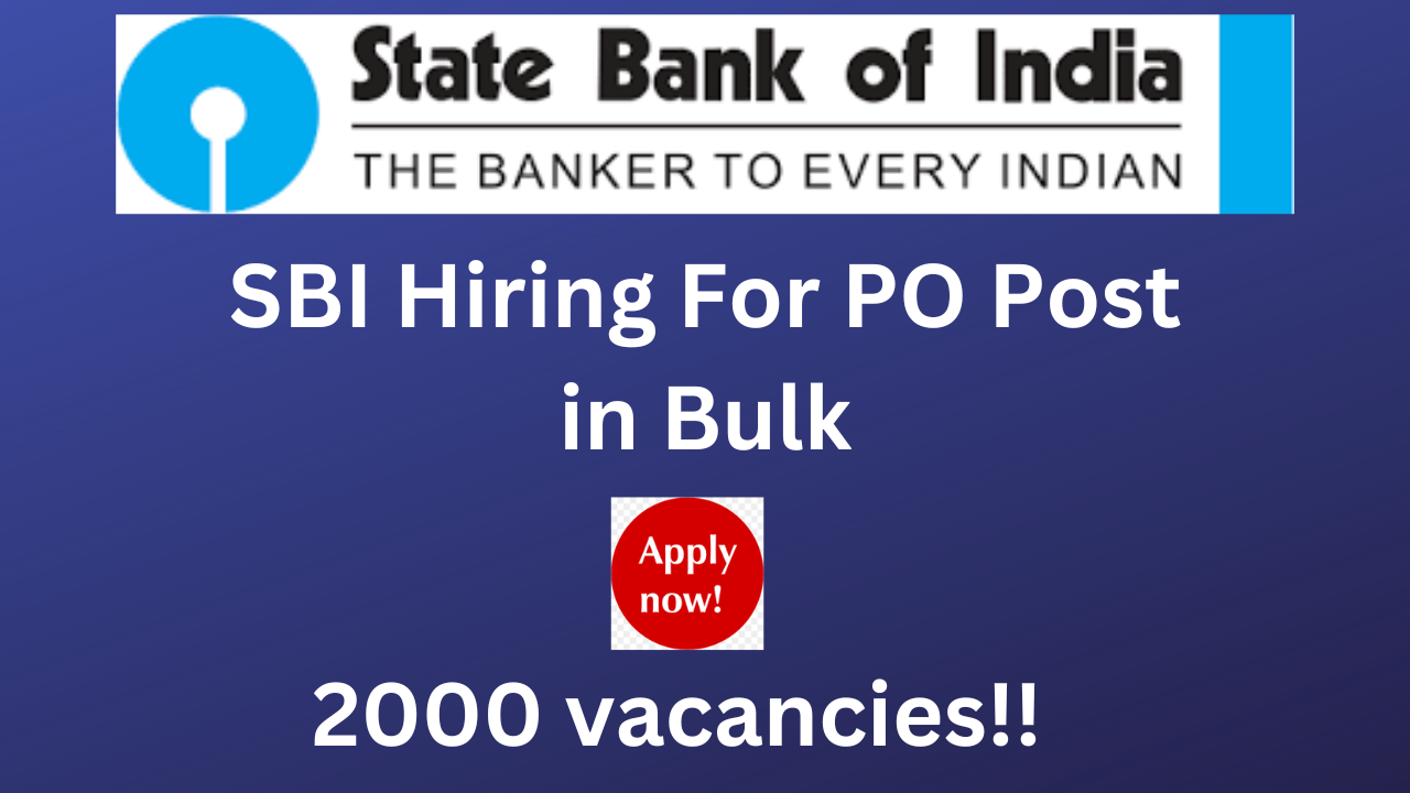 SBI PO post