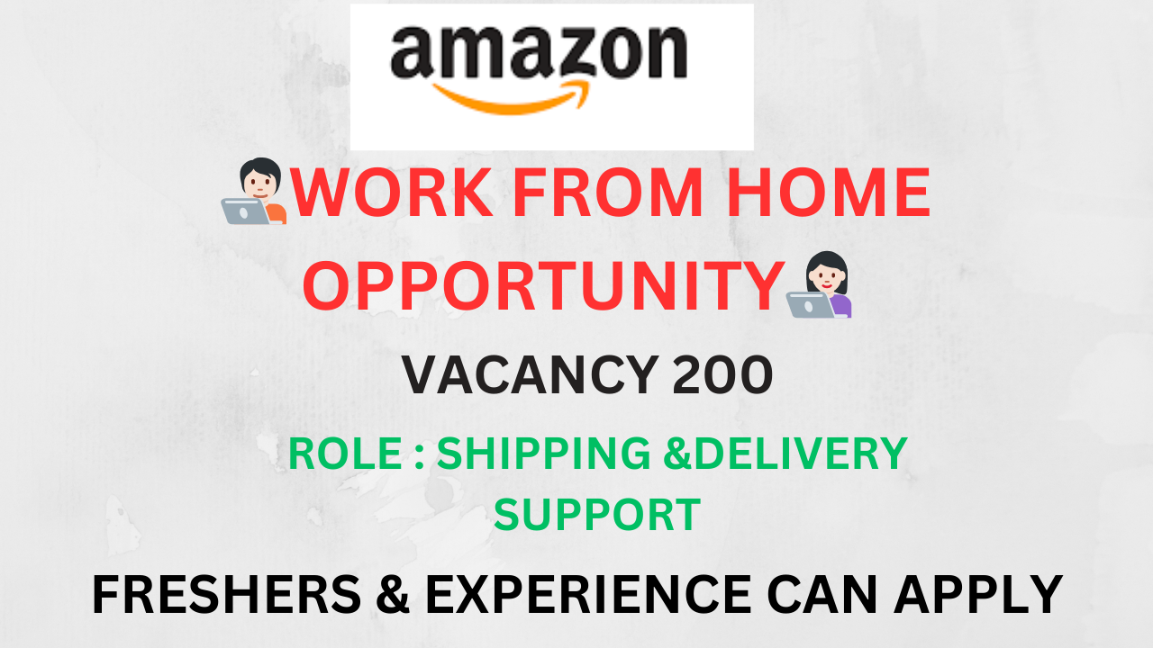 AMAZON WORK FROM HOME