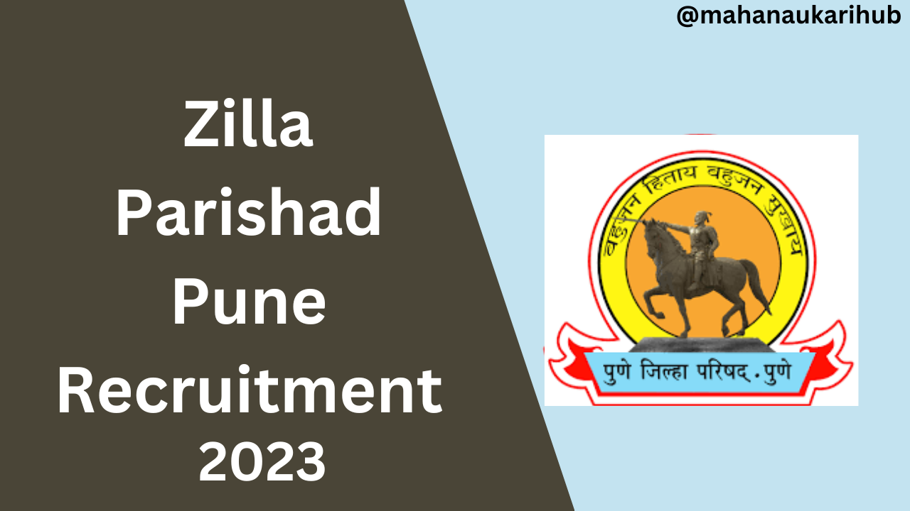 ZP PUNE RECRUITMENT 2023