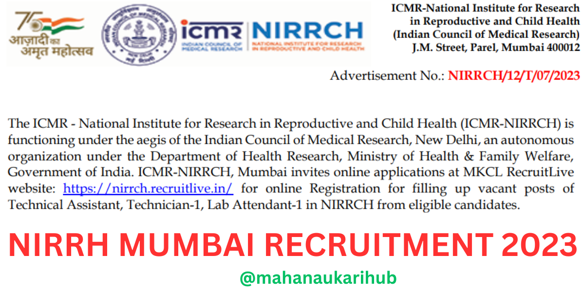 mumbai recruitment 2023