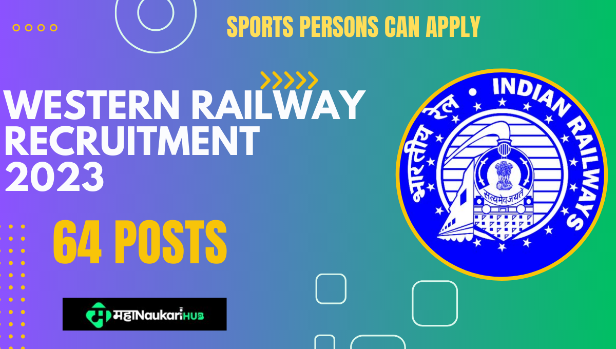 Western Railway Recruitment 2023