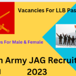 Indian Army JAG Recruitment 2023